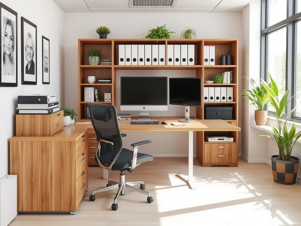 Nowoczesne trendy w designie mebli biurowych