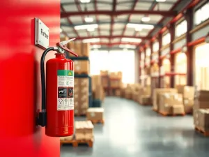 Instrukcja bezpieczeństwa pożarowego w zakładach produkcyjnych i magazynach