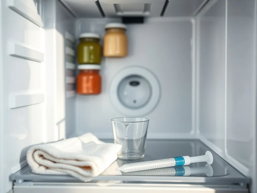 Jak wyczyścić odpływ wody w lodówce?