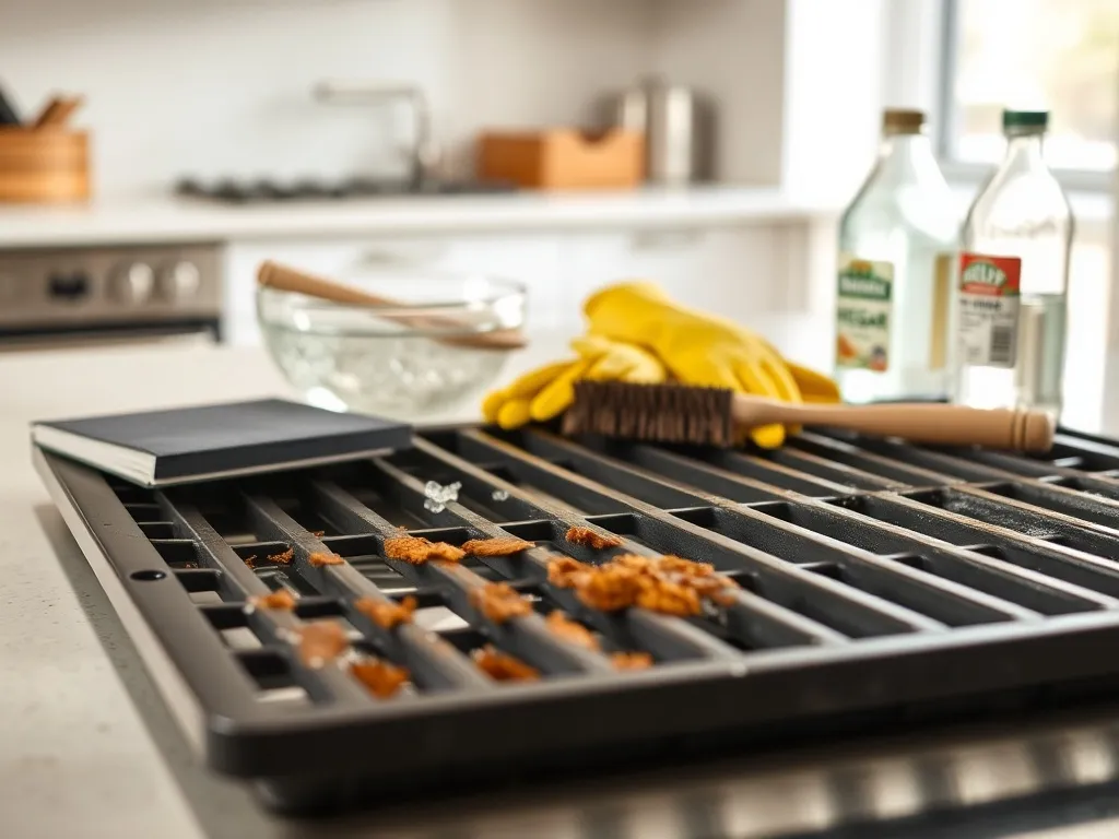 Jak wyczyścić ruszt żeliwny kuchenki gazowej?