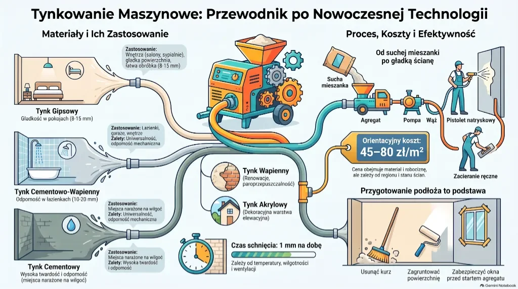 tynkowanie maszynowe